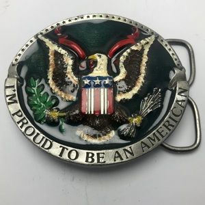 Vintage American Belt Buckle